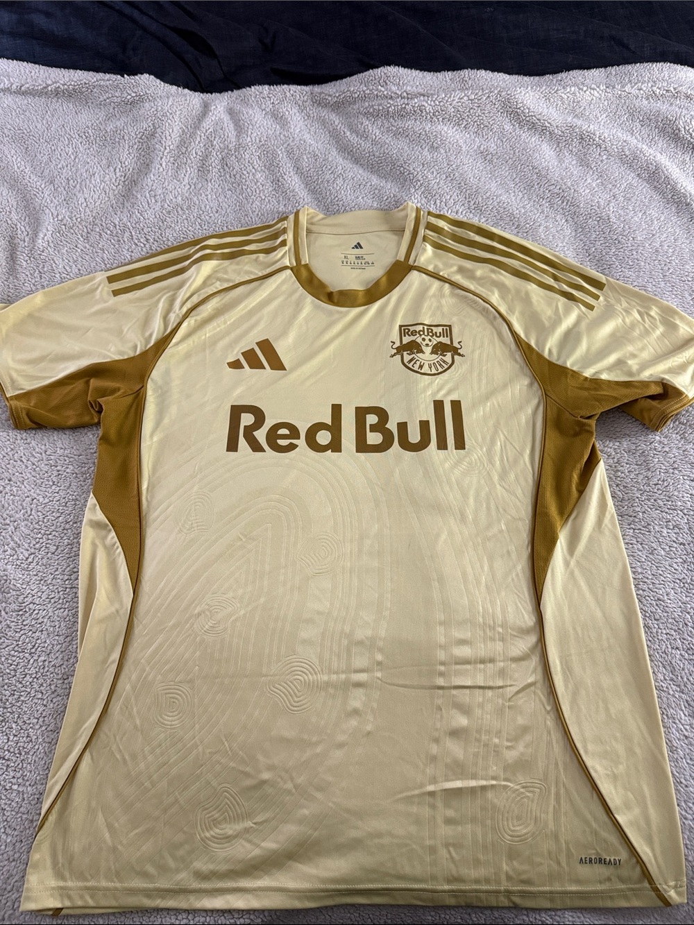 New York Red Bulls 🇺🇸 2025 Stone Kit Edition Adidas Away MLS Jersey